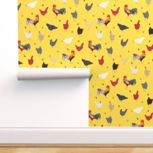 chicken-farm-yellow-wallpaper-by-wickedrefined chicken-farm-yellow-wallpaper-by-wickedrefined